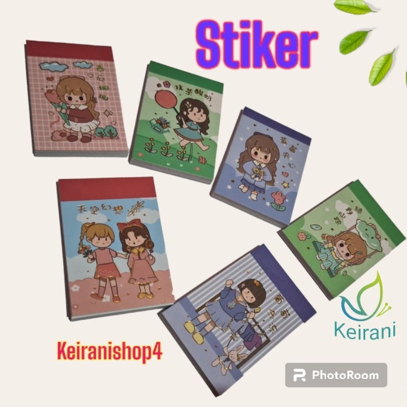 

Stiker Lucu Karakter 6 pilihan Model 6 Warna isi 20 Lembar