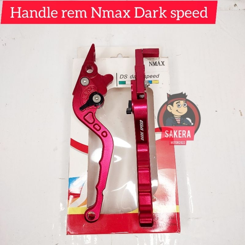 Handle rem Dark speed untuk motor Nmax/Handle rem Nmax/Handle Nmax