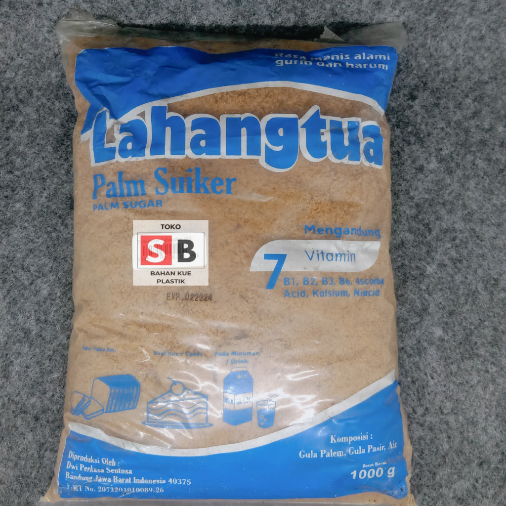 

GULA PALEM LAHANG TUA 1KG/ PALM SUIKER PALM SUGAR/ BOBA BROWN SUGAR 1KG