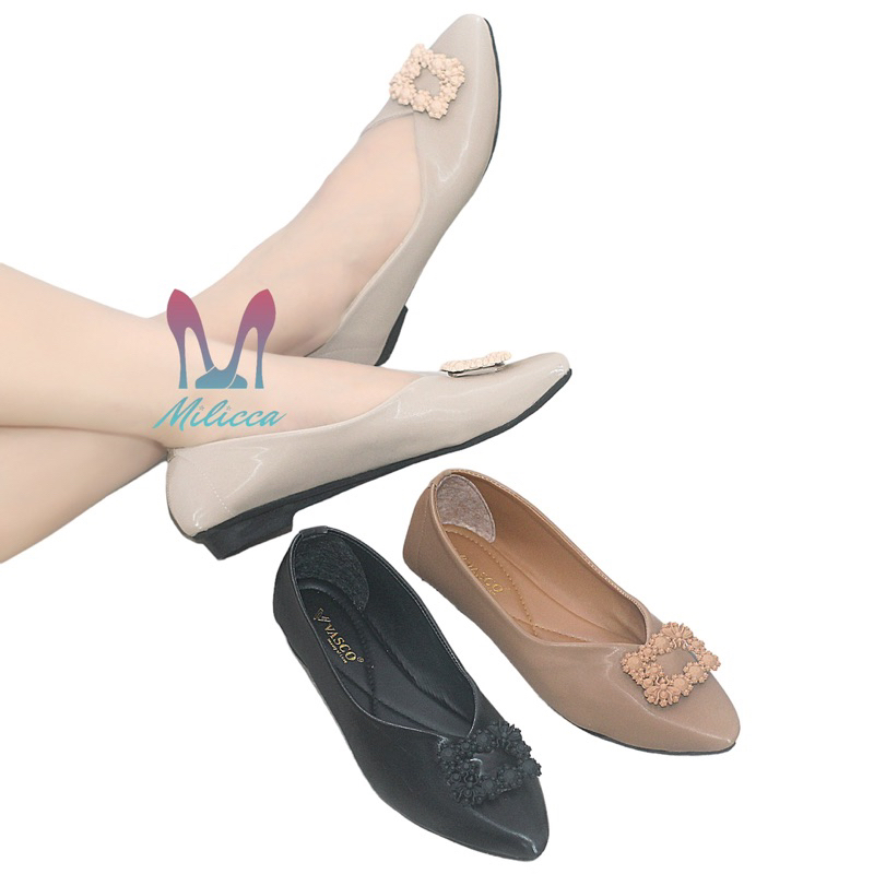 Milicca sepatu flat shoes wanita rayazi