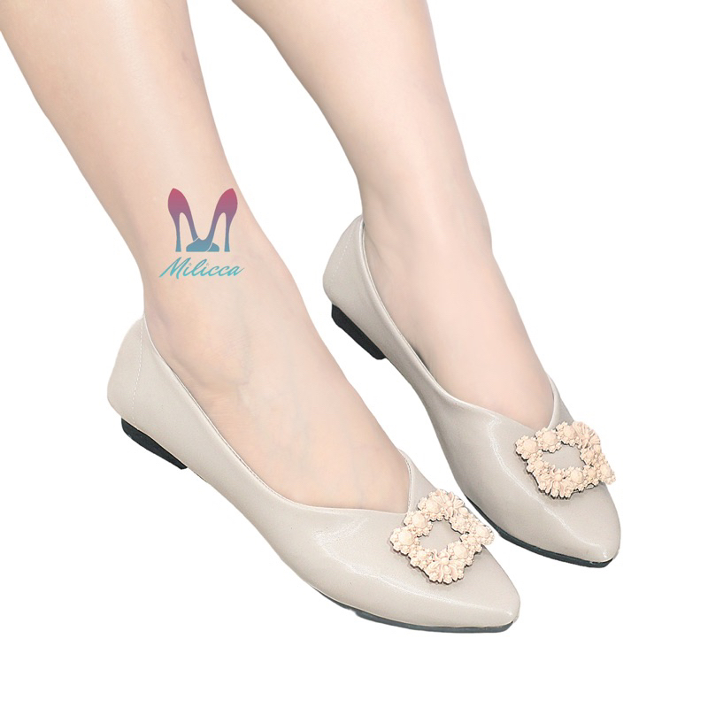 Milicca sepatu flat shoes wanita rayazi