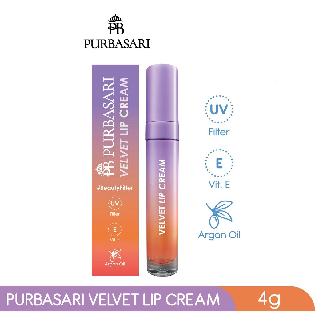 Purbasari Velvet Lip Cream