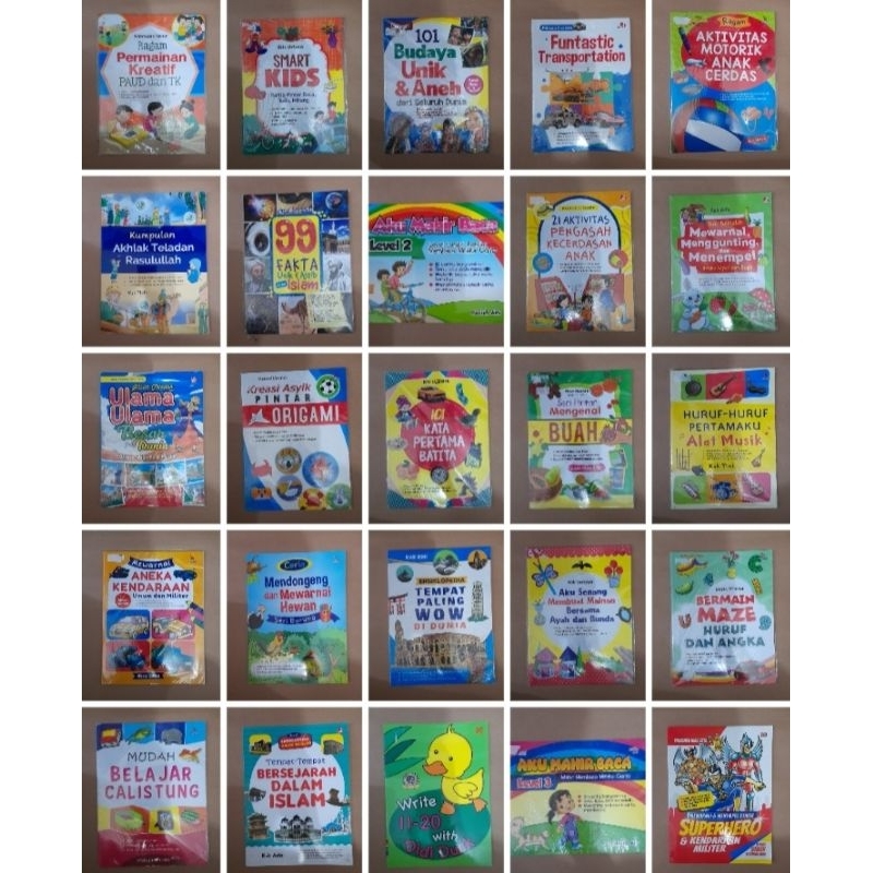 Buku anak Murah - Obral buku Anak - Buku Murah - Buku Obral