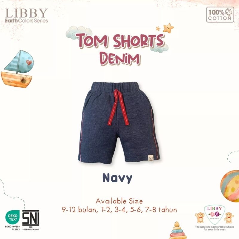 Libby Tom Short Denim/Celana Pendek Anak