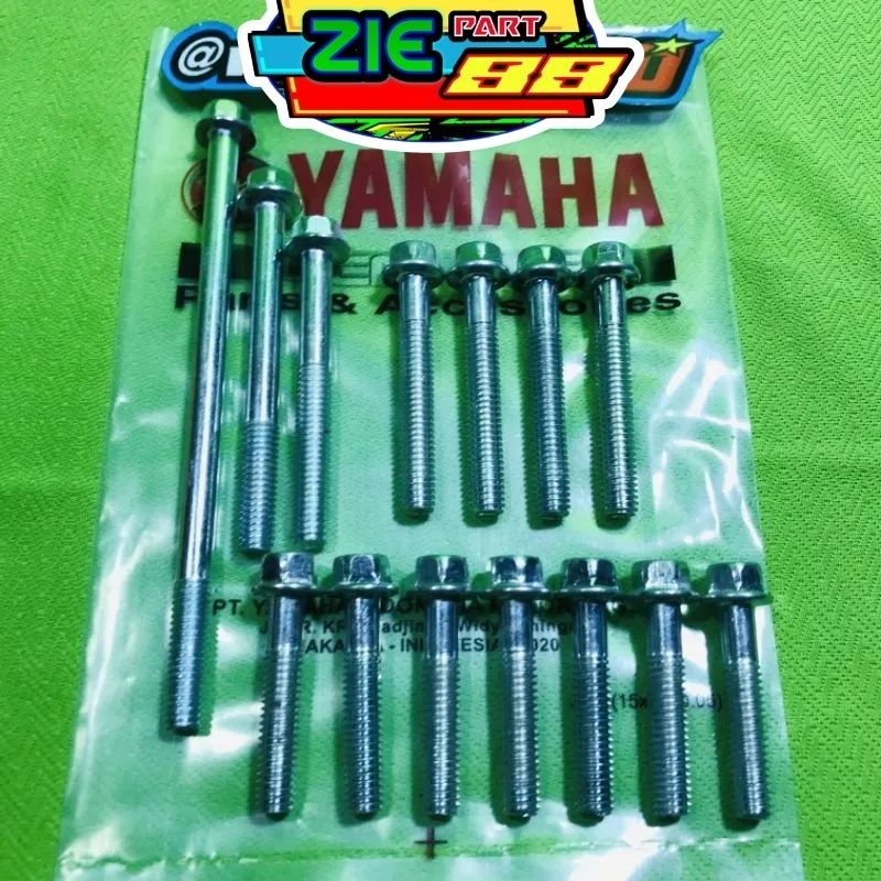 Baut blok mesin bak mesin Fizr F1ZR Alfa Sigma bak magnet bak kopling satu set assy