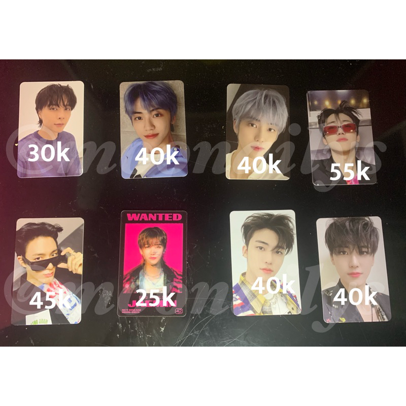 PC OFFICIAL NCT (JAEMIN HOT SAUCE, HELLO FUTURE, JOHNNY UNIVERSE)