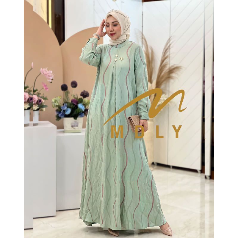 Gamis Dress Wanita Rasha Dress by Mdly