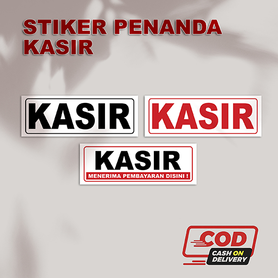 STIKER KASIR | STIKER