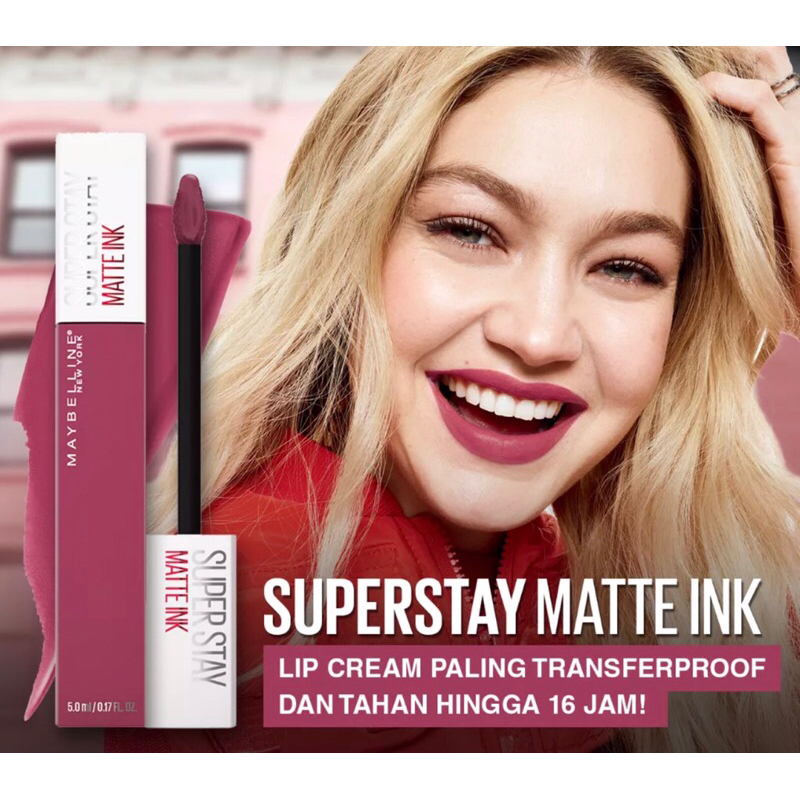 Maybelline Superstay Matte Ink Lipcream