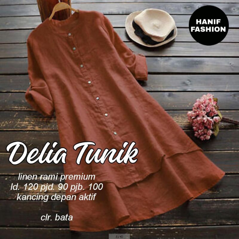 DELIA LONG TUNIK TERBARU