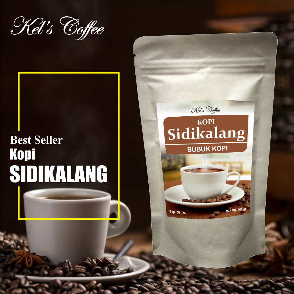 Kopi Hitam SIDIKALANG 250gr