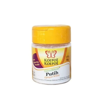 

pewarna makanan putih 50gr / opaque white powder
