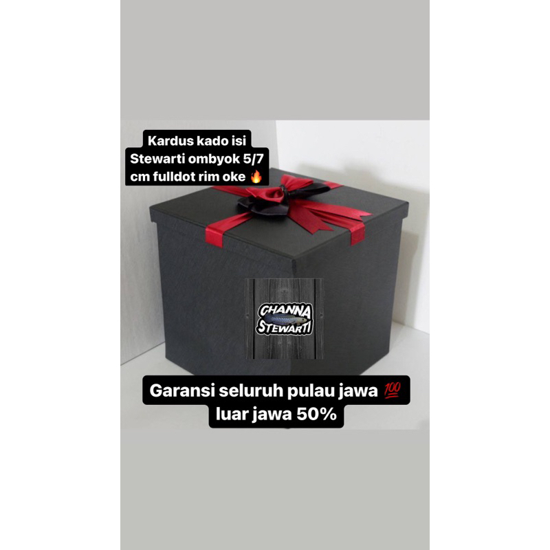 

kardus kado isi pengguna channa 6-7cm