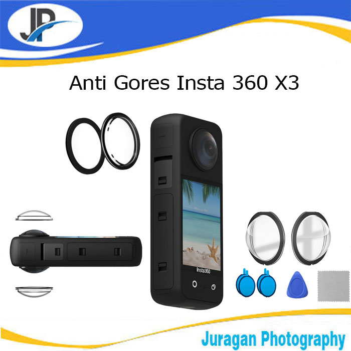 Screen Guard Insta 360 X3 & X2 / Anti Gores Insta 360 X3 & Insta 360 X2