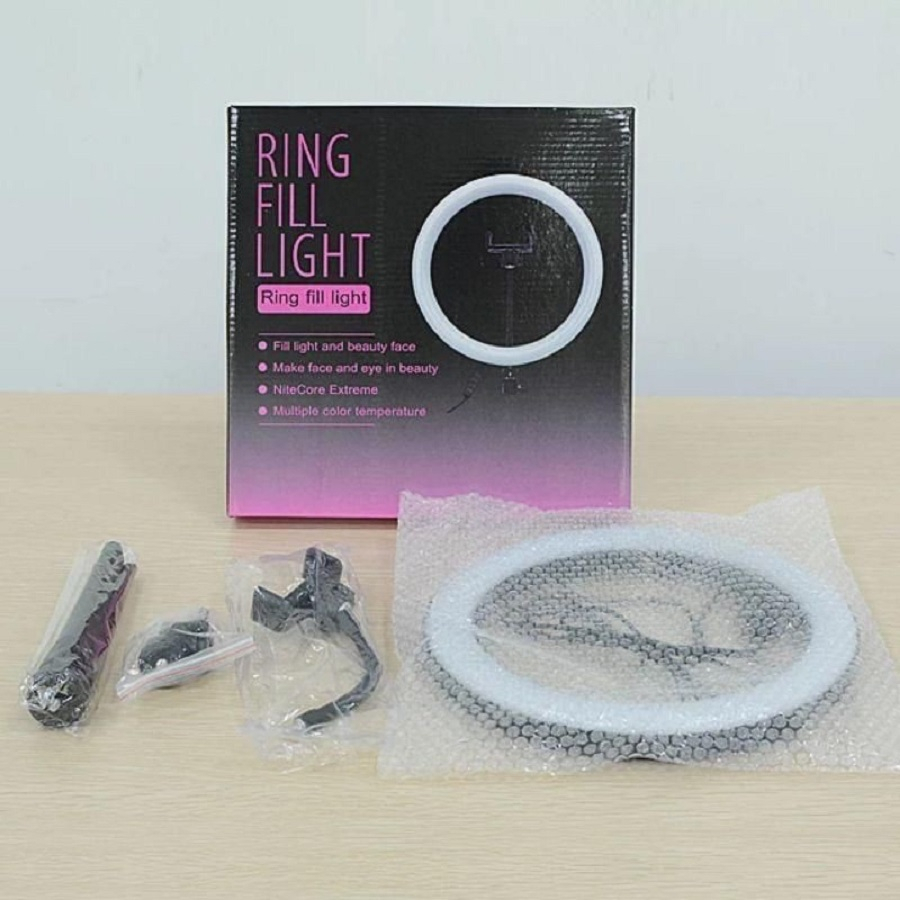 Ring Light Selfie Led 26cm 26 Cm 3 Mode Cahaya Lampu Studio Live Streaming Tiktok