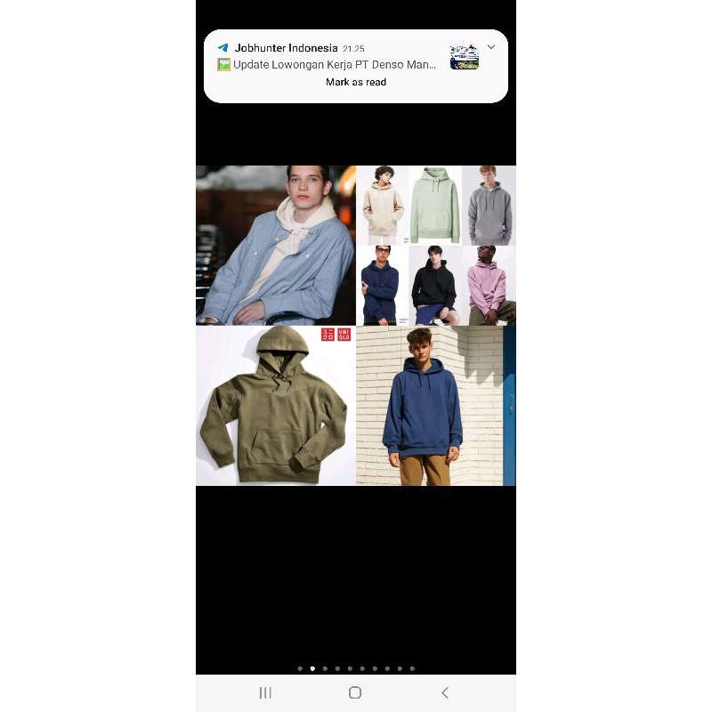 GU Pullover Oversized Hoodie