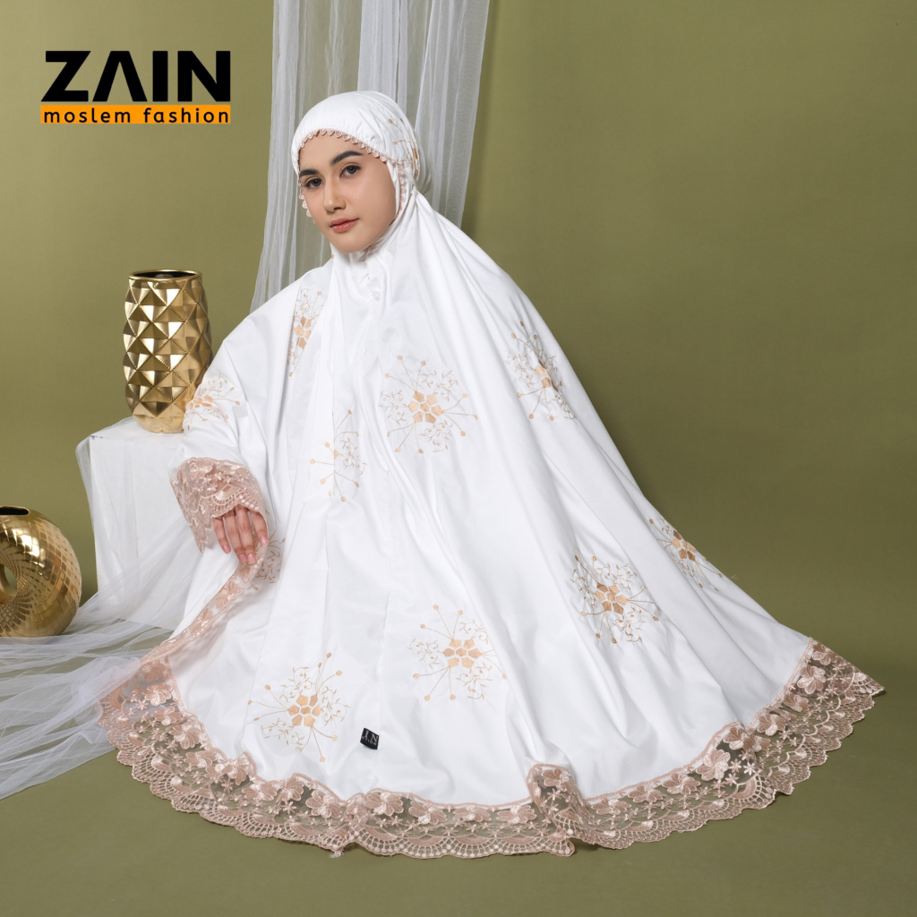 ZAIN - Muken Dewasa Katun Bordir Starla Cantik Mewah