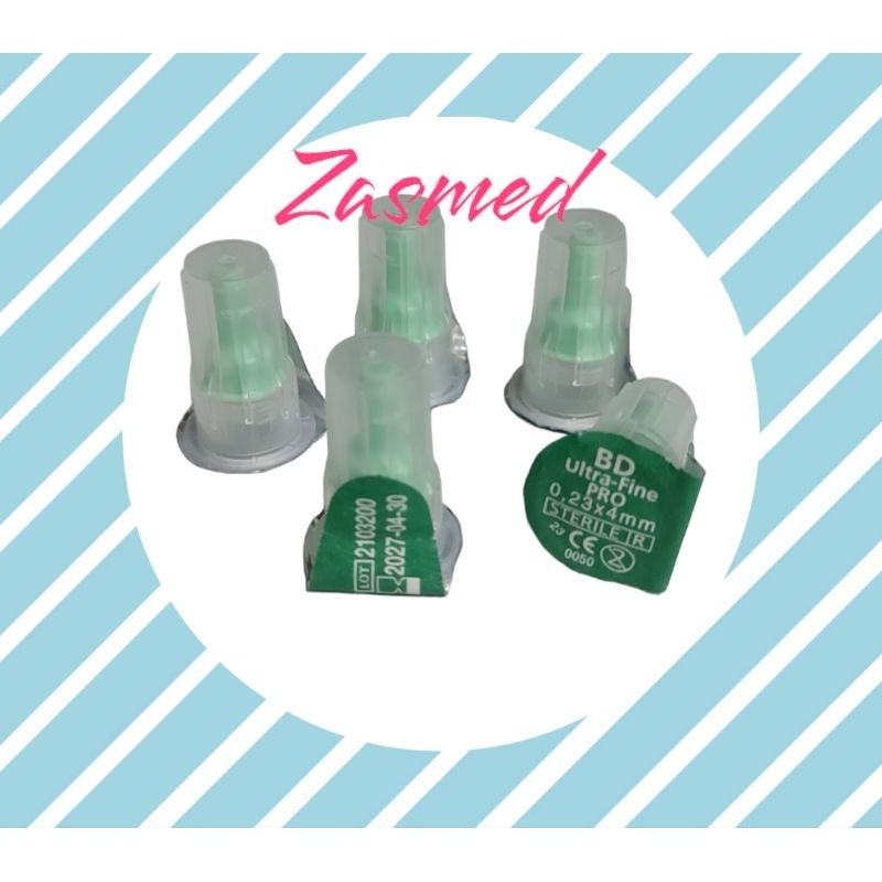 Jarum insulin bd 4mm ecer / jarum insulin bd 5mm ecer