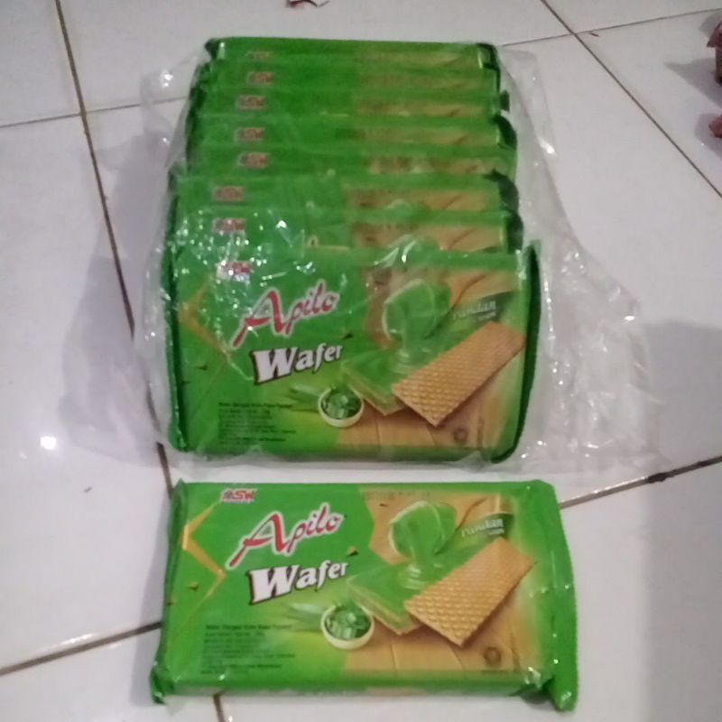 

Wafer Apilo rasa pandan cream 70 g