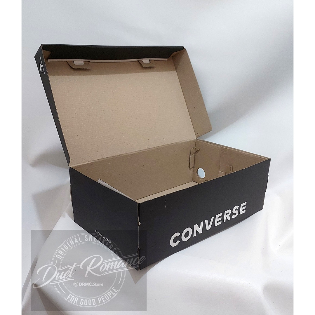 KOTAK BOX DUS INERBOX SEPATU CONVERSE ONE STAR BLACK KRAFT DOFT TERMURAH
