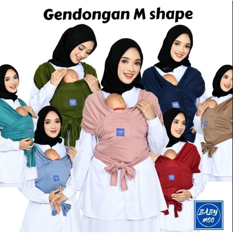 [rumahbayipdg] Gendongan bayi 3in1 GEOS || Gendongan depan M-shape terbaru