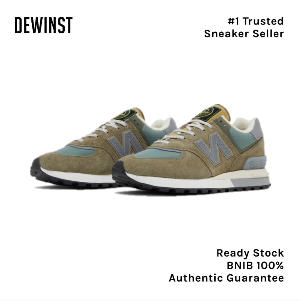 New Balance 574 Legacy Stone Island BNIB RESMI ORIGINAL