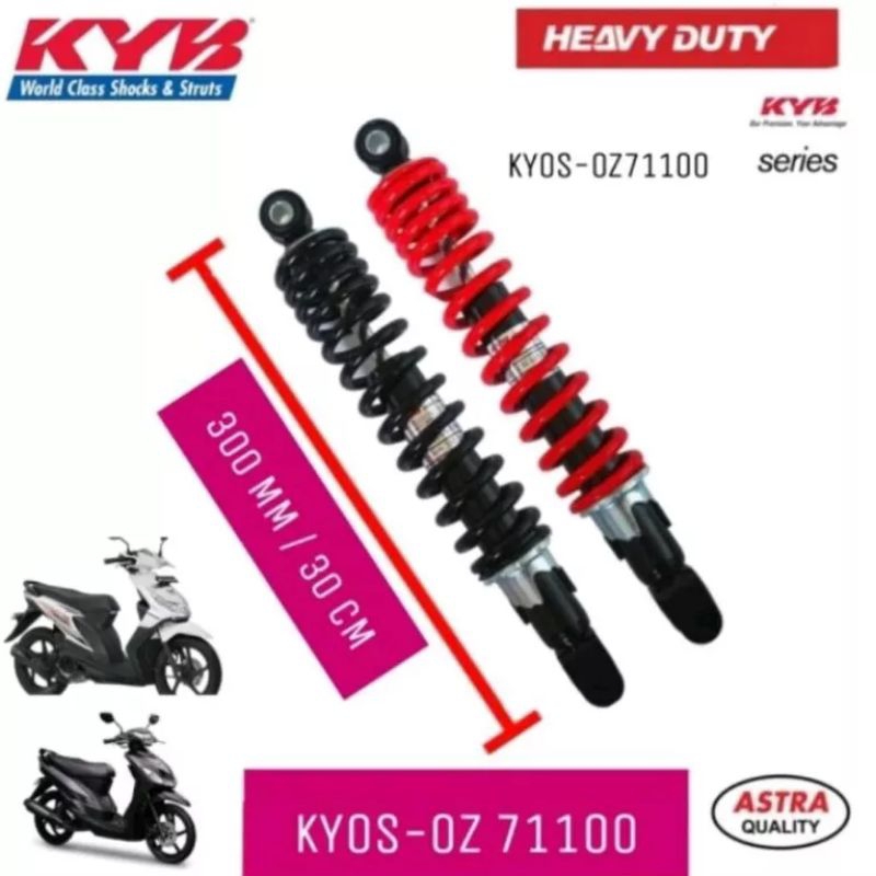 Shockbreaker Shock Absorber Shock Belakang Motor Beat Karbu Vario 110 Karbu Scoopy Lama Spacy Mio Ka
