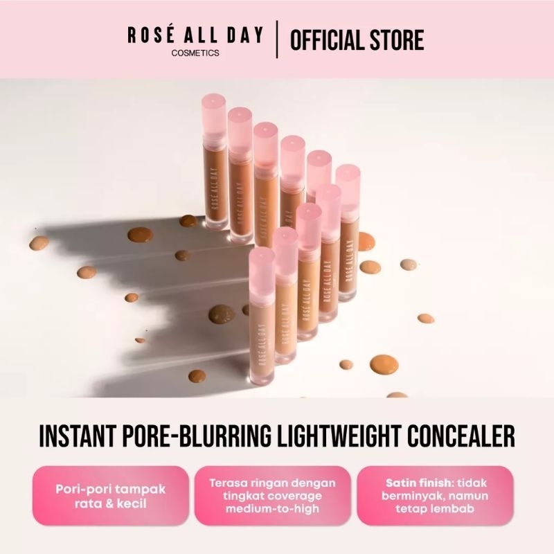 ROSE ALL DAY Ultra-lightweight Concealer