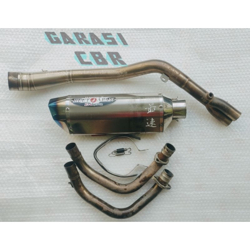 Exhaust Nassert Beet Japan Original Fullsystem - Knalpot Nassert beet japan Original