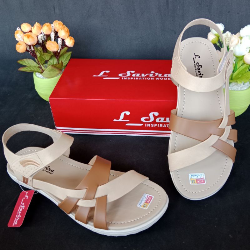 PROMO ...SANDAL TALI WANITA DEWASA TERBARU KEKINIAN TERKECE TRENDY MURAH DAN BERKUALITAS LT09