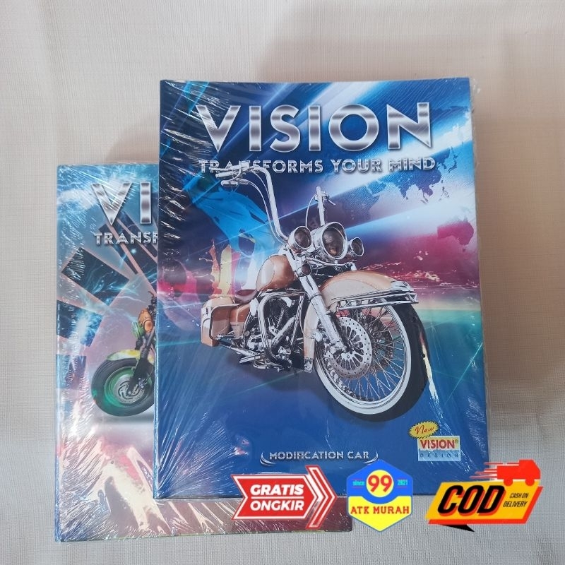 (38)NEW VISION isi 38/note book/buku catatan/buku agenda/buku tulis