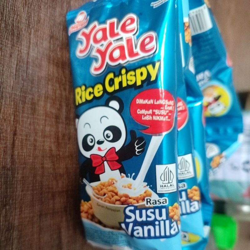 

yale yale rice crispy rasa vanilla isi 10 pcs/rtg