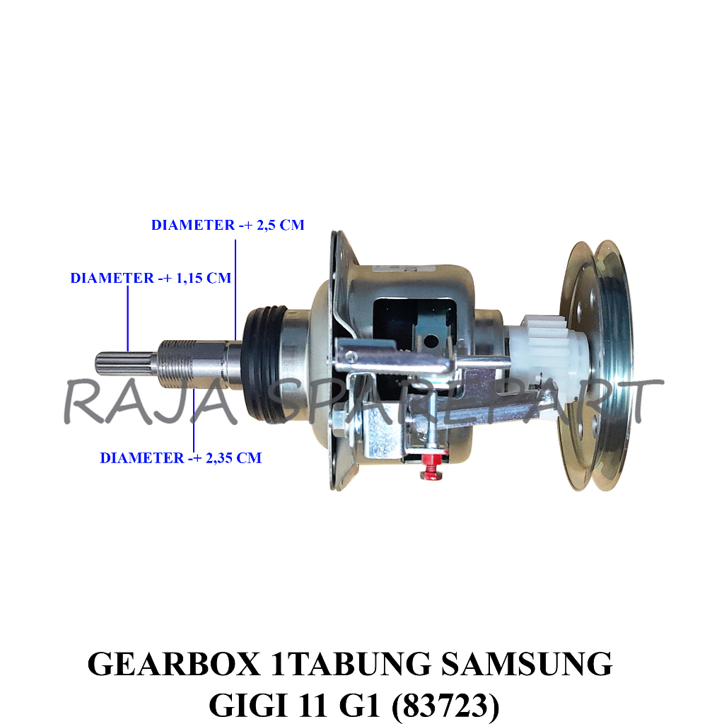 Gearbox Mesin Cuci 1 Tabung Gigi Samsung