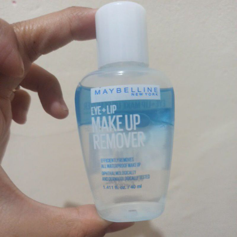 Maybelline Eye Lip Make up Remover Pembersih make up mata dan bibir 40ml 40 ml