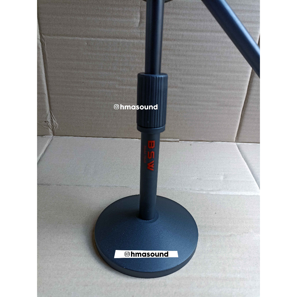 Stand Mic Meja Pendek Table Stand BSW TS-09