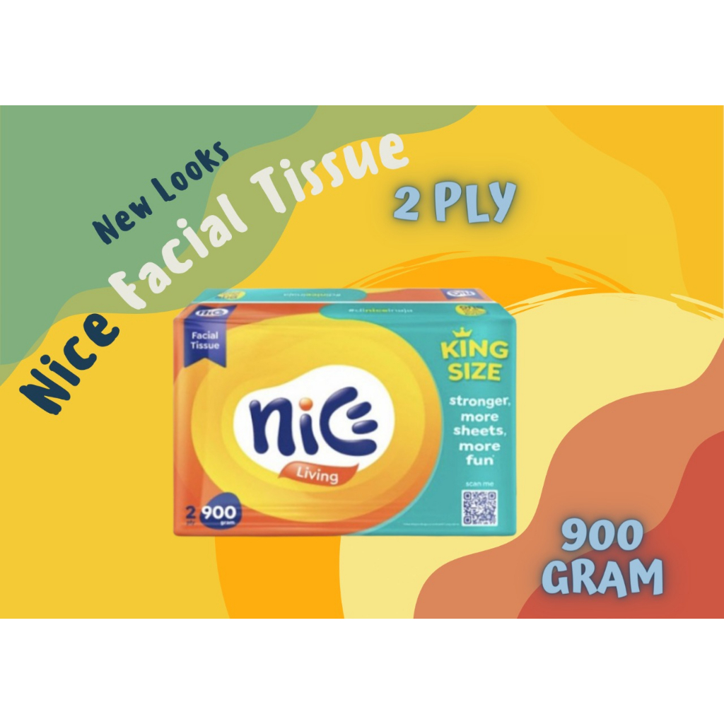 NICE TISU FACIAL 900 GR 2 PLY