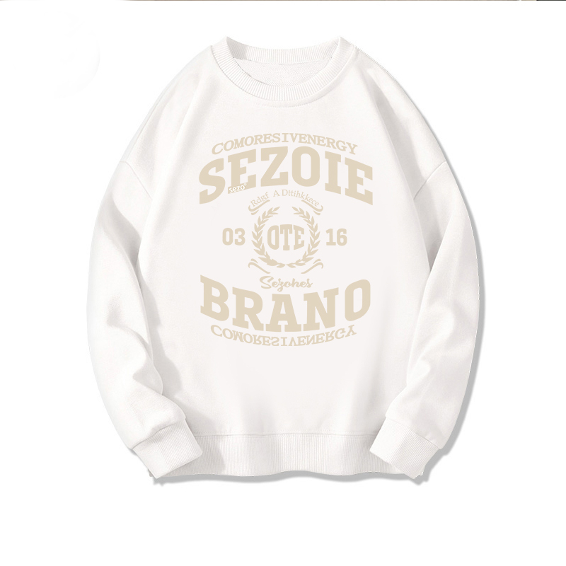 Sweater Oversize Cartoon Letter / Sweater Hitam