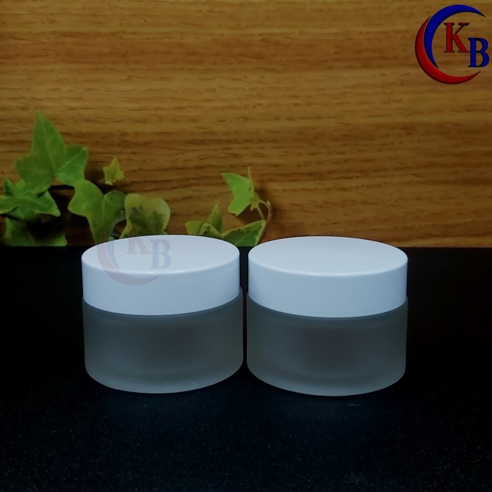 POT KACA FROSTED 20 GR / POT JAR CREAM KOSMETIK 20GR