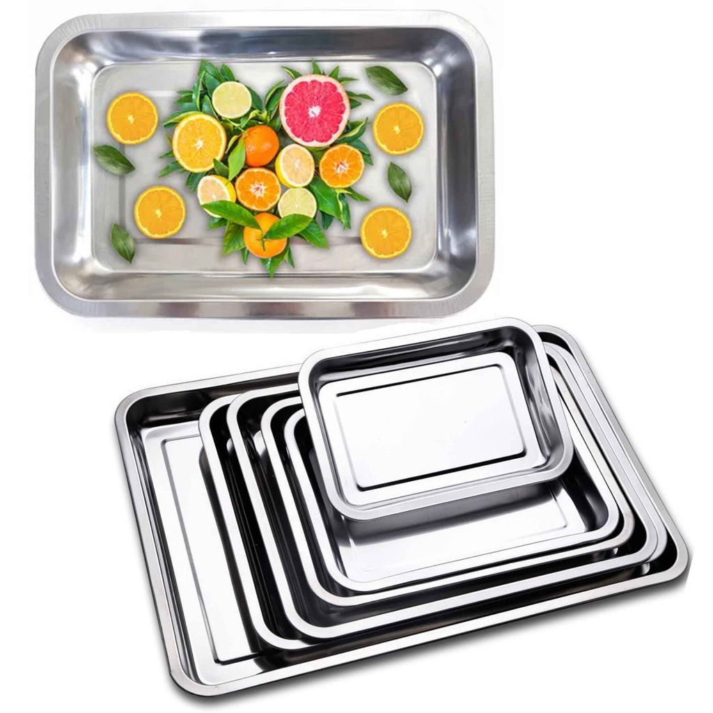 Nampan Stainless / Nampan Anti Karat / Nampan Multifungsi / Tatakan