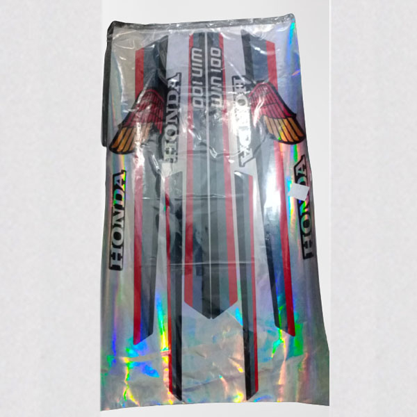 Striping Hologram Win 100 - Sticker Striping Hologram Variasi List Variasi Motor Win 100