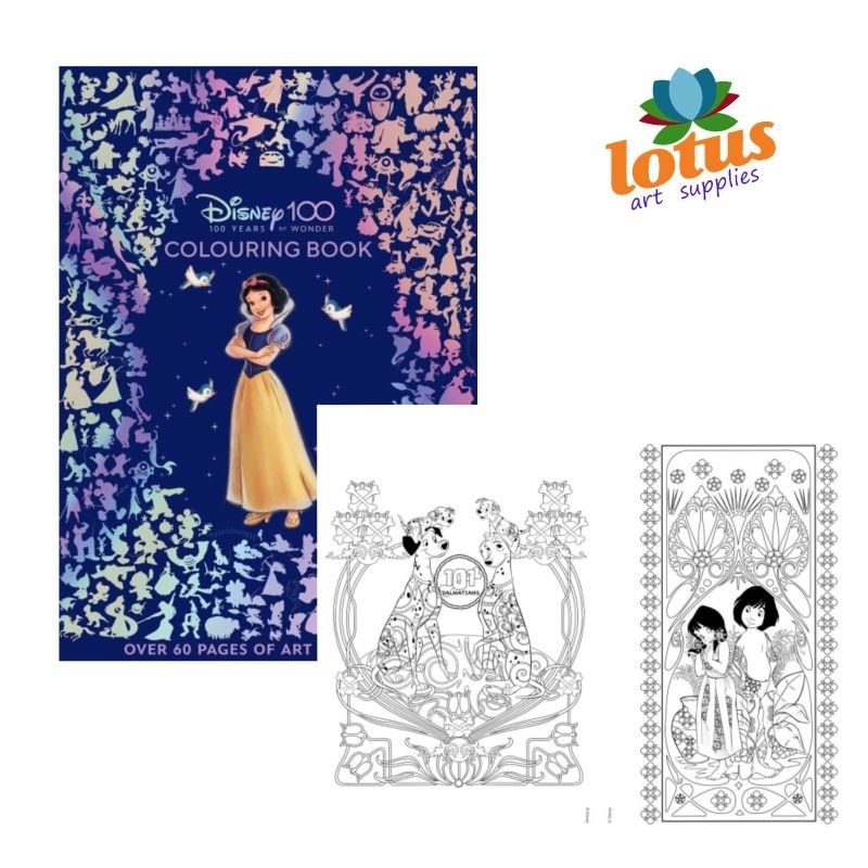 

Imported Colouring Book Celebration 100 years of Disney Limited Edition Buku Mewarnai Anak
