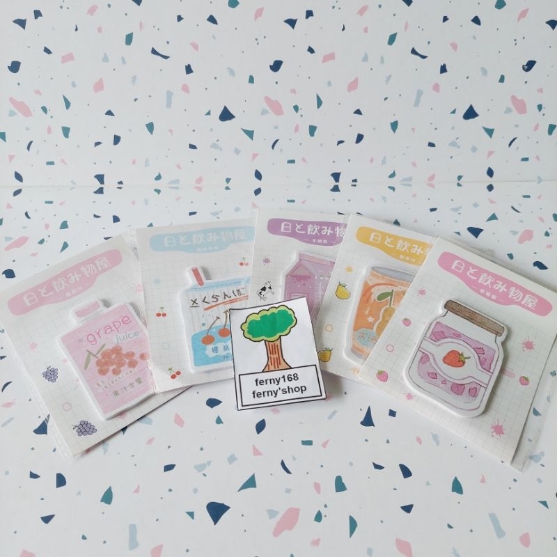 

Notes sticky note memo kecil sticky notes post it bentuk minuman
