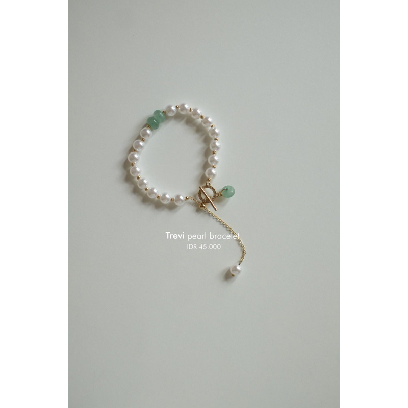 Ark.co - TREVI pearl beads bracelet gelang tangan mutiara minimalis