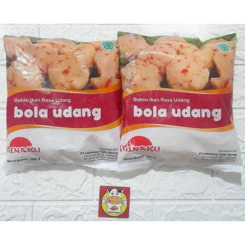 

MINAKU BOLA UDANG 500GR - FROZEN FOOD - BRONTZ JOGJA