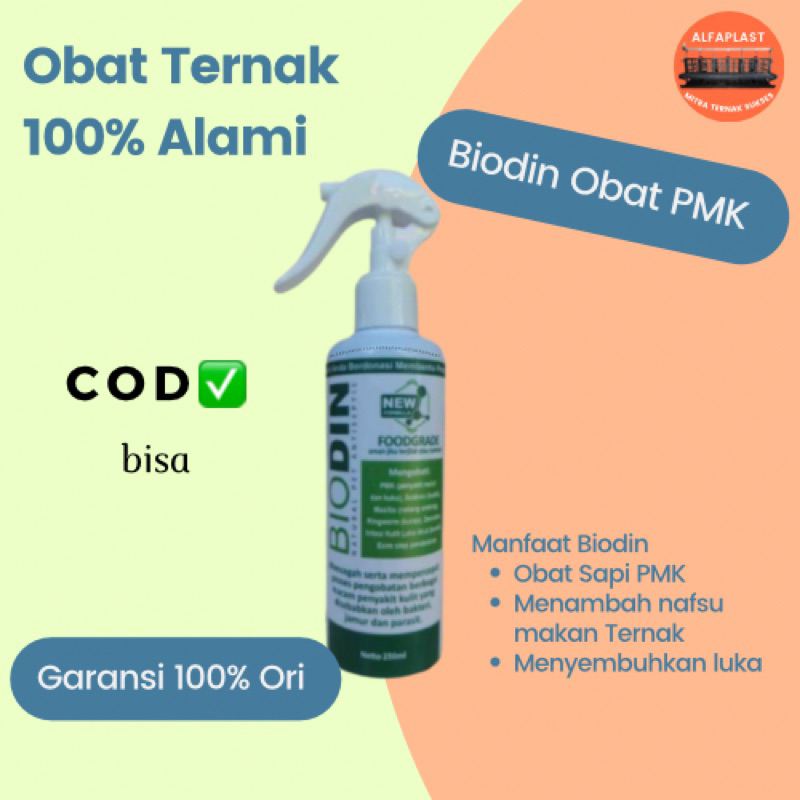 BIODIN OBAT SAPI PMK MENGEMBALIKAN NAFSU MAKAN