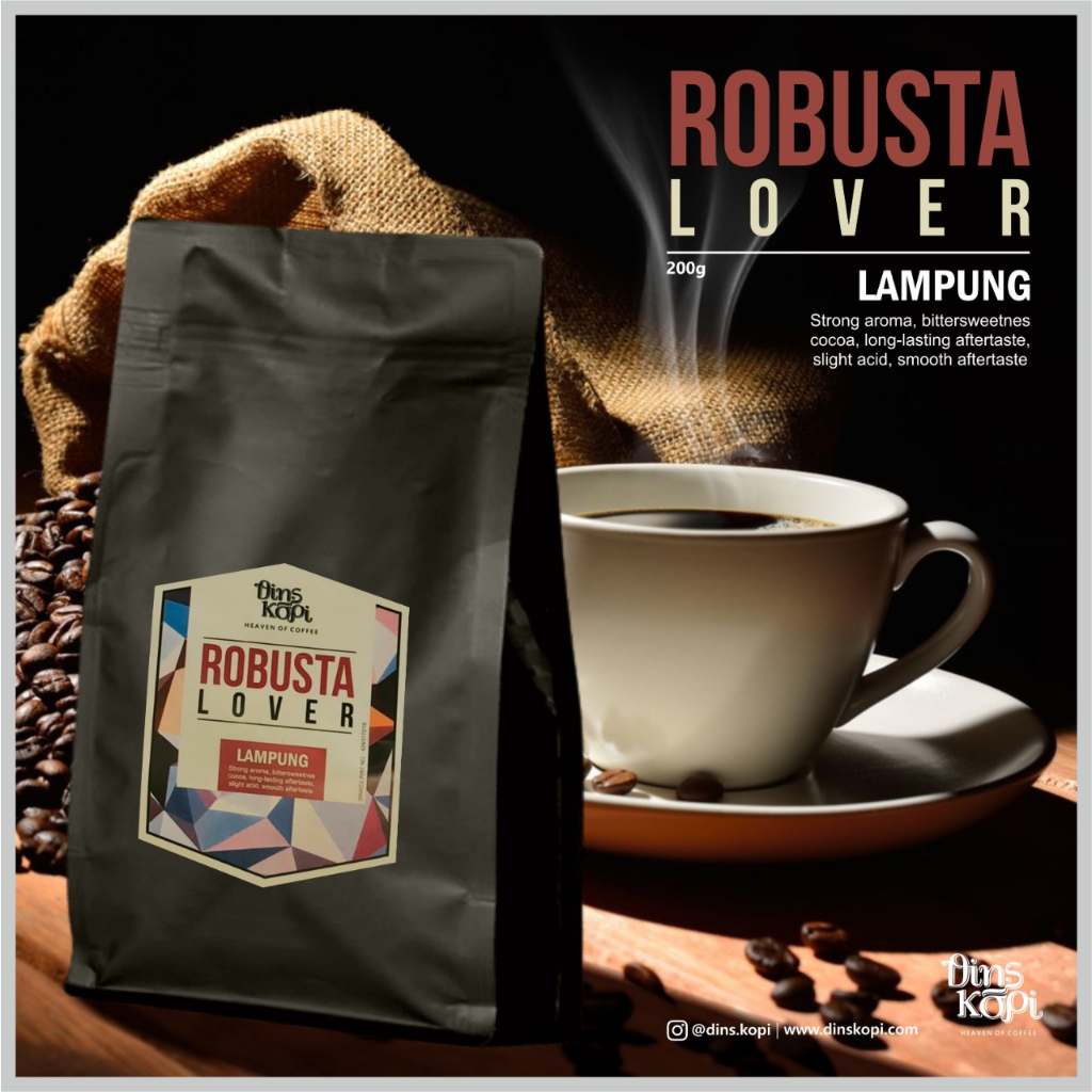 

Kopi Robusta LAMPUNG Robusta Specialty Coffee Bubuk - Drip Bag