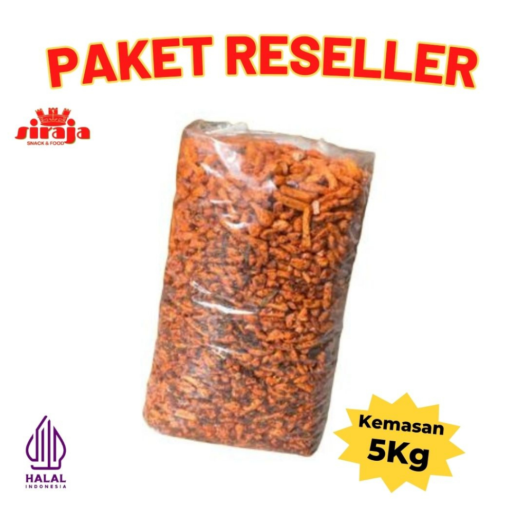 

PAKET RESELLER BASRENG RENYAH BASRENG NGEHE BY SIRAJASNACK 5KG (PAKET USAHA)