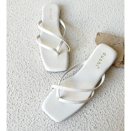 DUSHI Dion Flat - Sandal tali teplek flat wanita