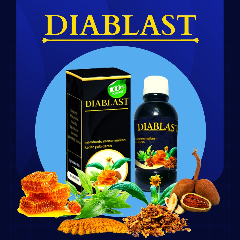 Madu Hitam Pahit Insulin DIABLAST Menormalkan Gula Darah