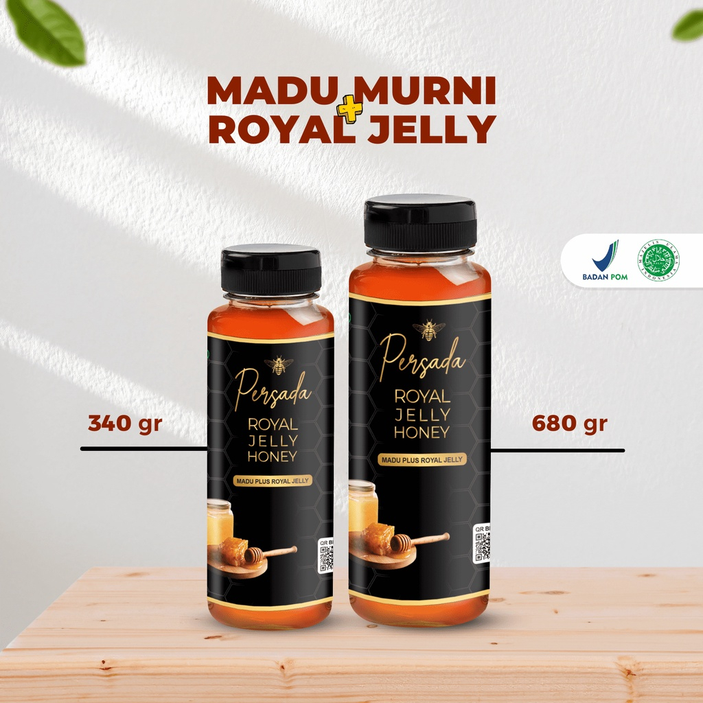 Madu Royal Jelly Madu Murni Persada 340gram 680gram